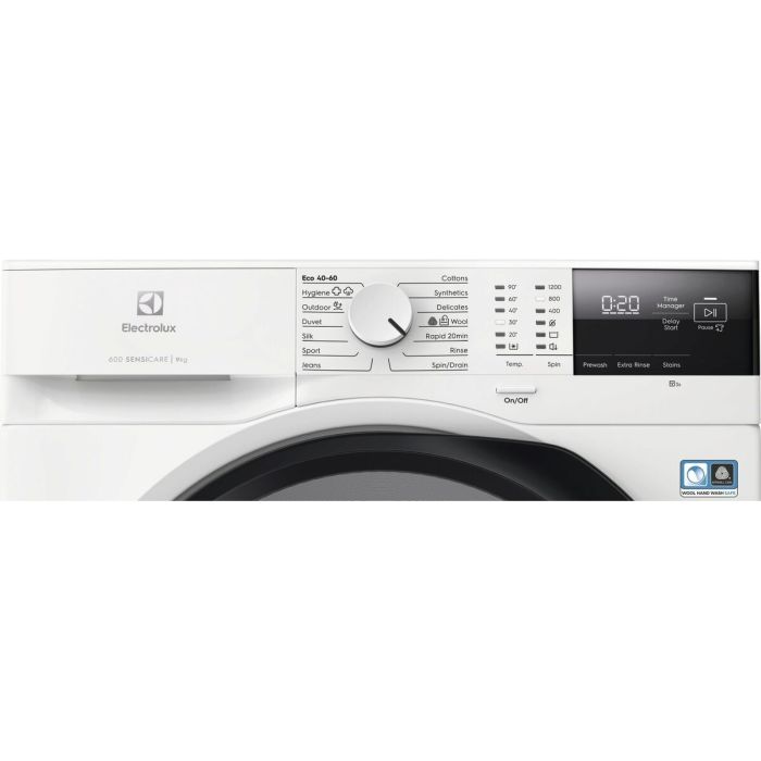 Контролен панел на пералня Electrolux EW6F2292E с програматор и LED дисплей